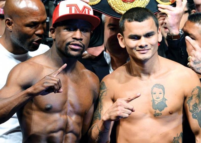 Maidana, Sasaran KO Mayweather Jr