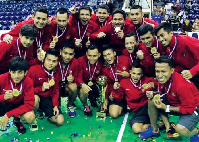 Hantam Dalian, Timnas Futsal Kampiun