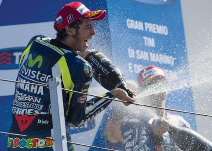 Jadi Raja Misano, Momen Spesial Rossi