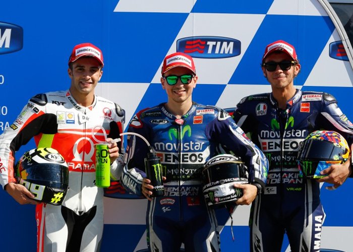 Pole di Misano, Momen Bagus Lorenzo