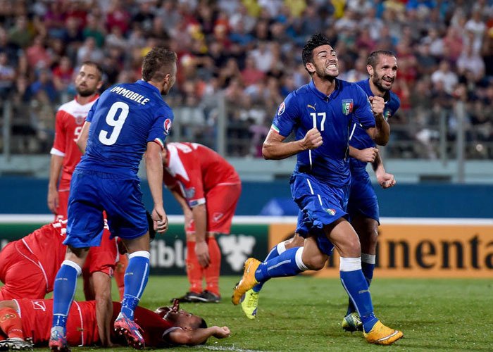 Pelle Menawan, Italia Rangkai Kemenangan