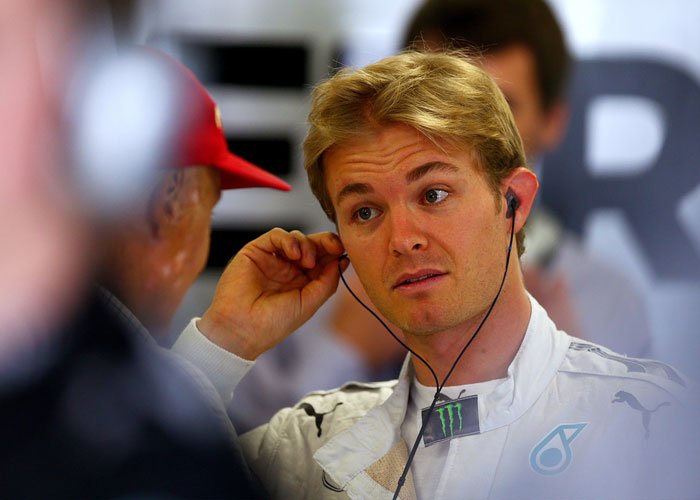 Start Urutan 2, Rosberg dalam Tekanan