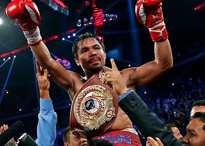Kebiri Algieri, Pacquiao Amankan Gelar