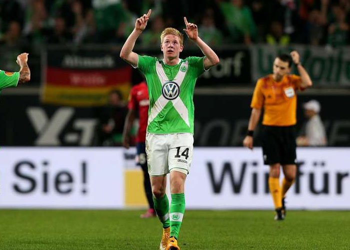 Mulai Ditaksir, De Bruyne Setia Wolfsburg