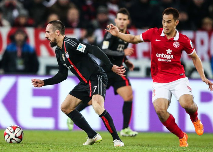 Robben Penentu, Muenchen Kian Tegap