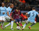 Barca Voor Man-City 1/4