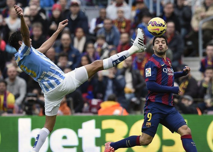 Disandung Malaga, Barca Gagal ke Puncak