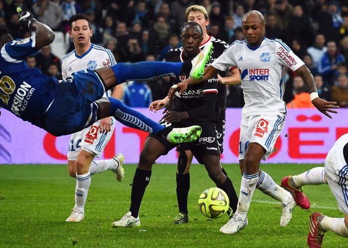 Gol Telat N'Gog, Marseille Urung Menang