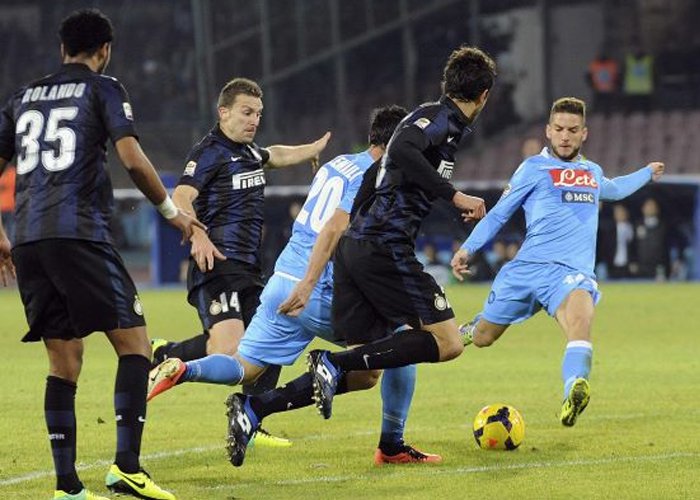Dijamu Napoli, Momen Inter buat Bangkit