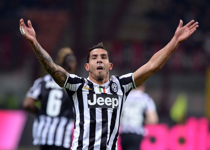 Milan Lagi Gontai, Tevez Emoh Juve Abai