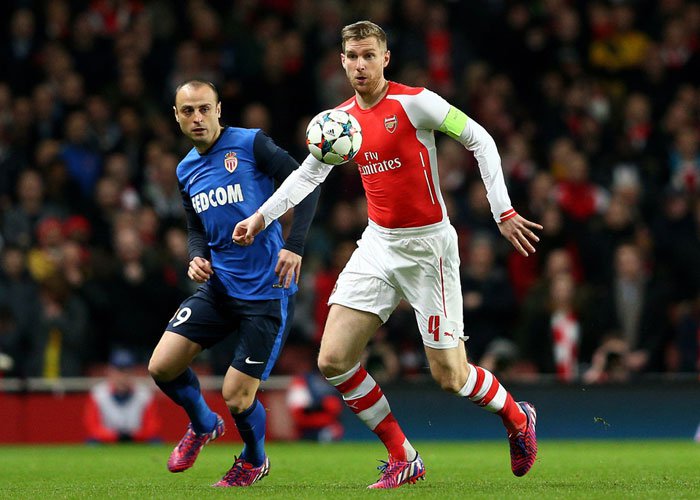 Arsenal Voor Monaco 1/4