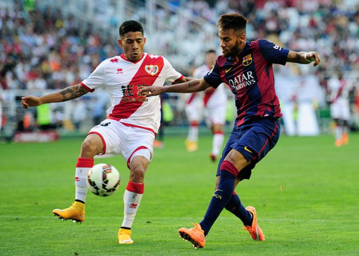 Barca Voor Vallecano 3 1/4