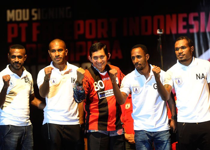 Freeport Rp 22 M, Persipura Bicara Juara