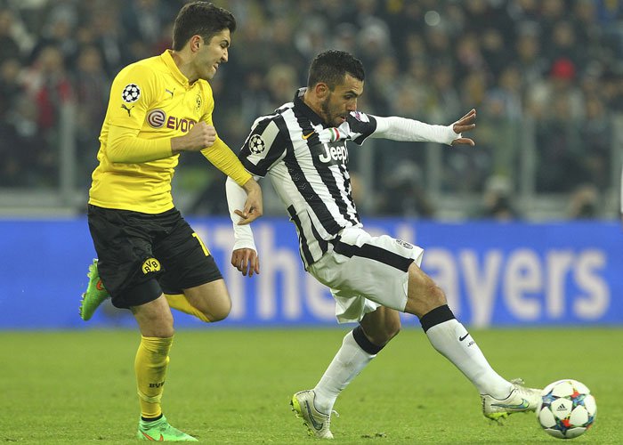 Dortmund Voor Juve 1/4