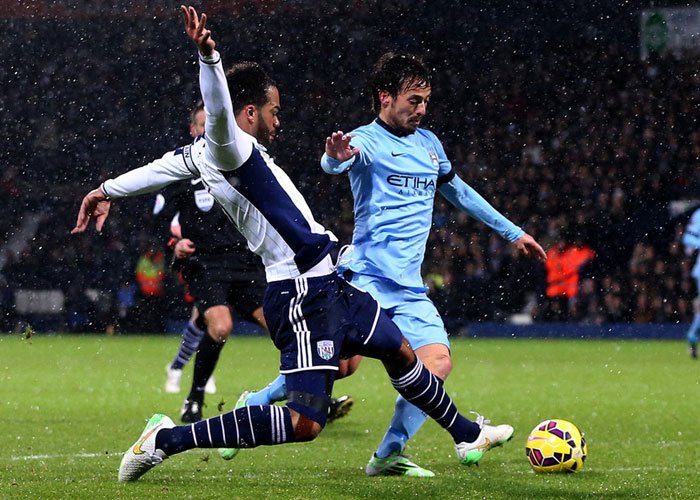 Man-City Voor WBA 1 1/2