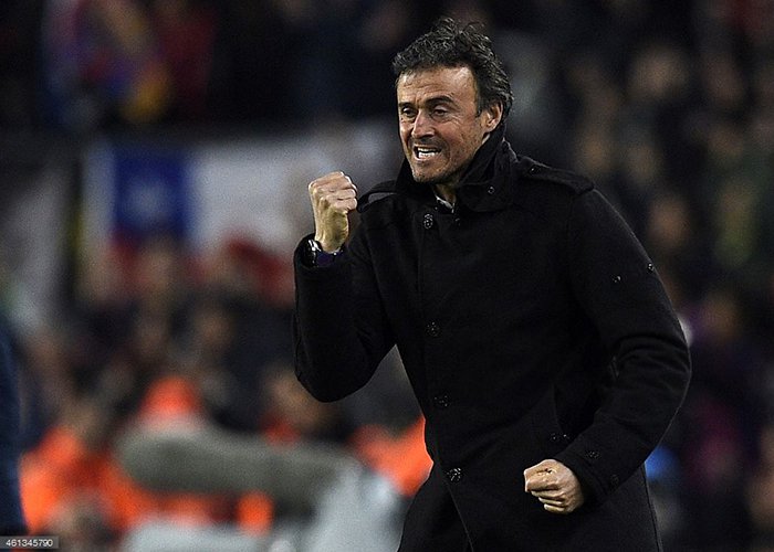 Momen Sempurna Barca, Enrique Bangga