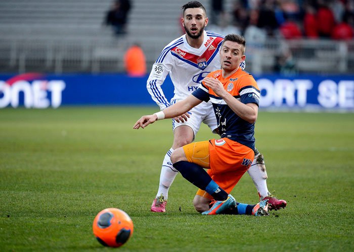 Montpellier Kontra Lyon Lek-lekan