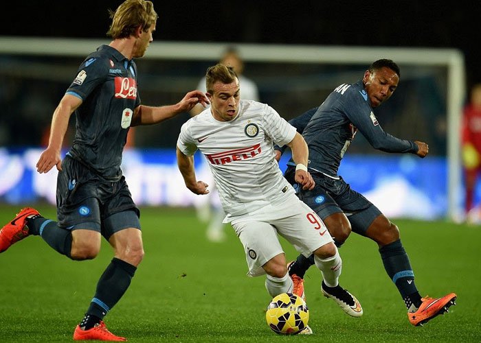 Napoli Voor Inter 1/2
