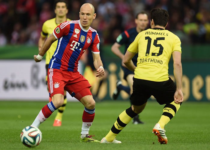 Muenchen Voor Dortmund 1/4