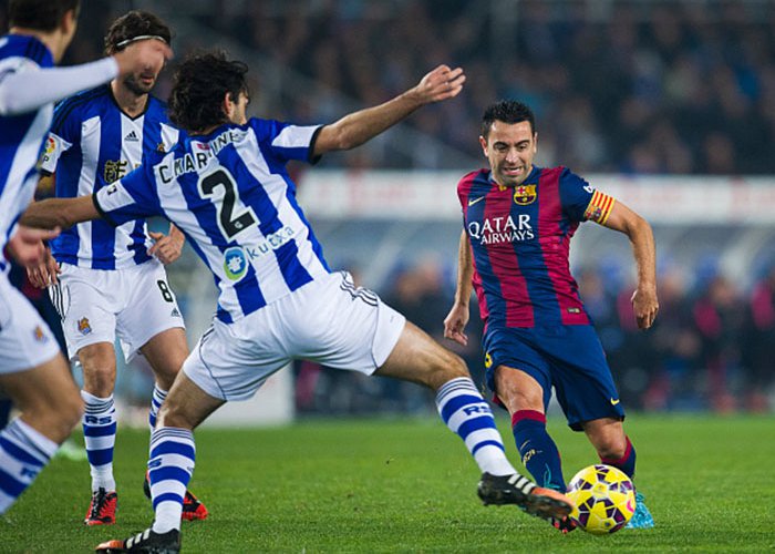 Barca Voor Sociedad 3 1/4