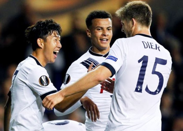 Heung-Min Beraksi, Spurs Bungkam Qarabag