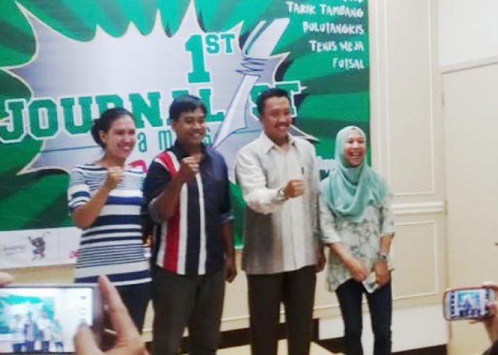 Kobarkan Ayo Olahraga, Wartawan Bersaing