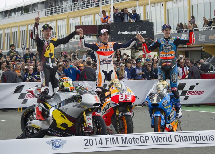 Selebrasi Juara MotoGP