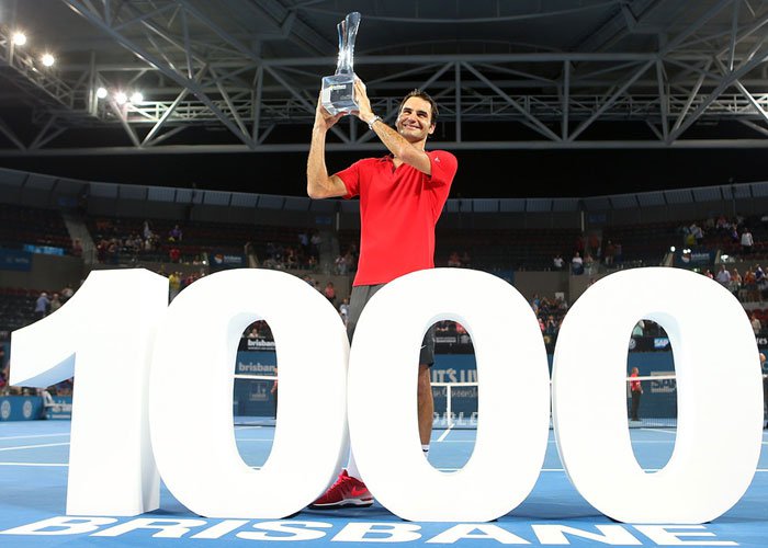 1000 Kemenangan Federer