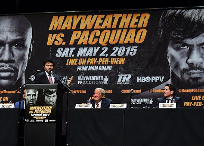 Floyd Mayweather Jr vs Manny Pacquia