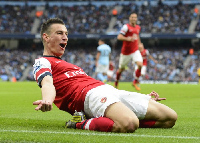 Gol Koscielny, Arsenal Meraja 