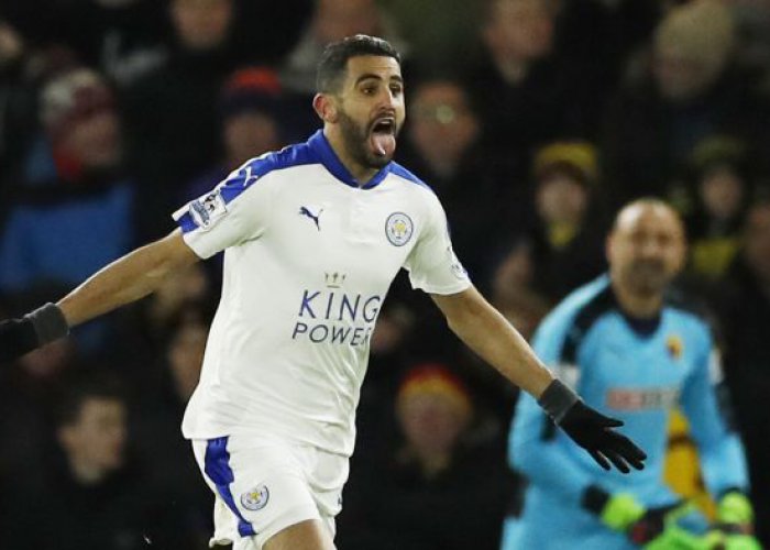Gol Mahrez, Pengaman Leicester