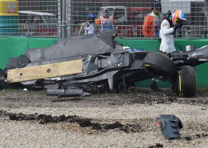 Insiden Maut, Alonso Tanpa Lecet