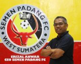 CEO Semen Padang FC Erizal Anwar