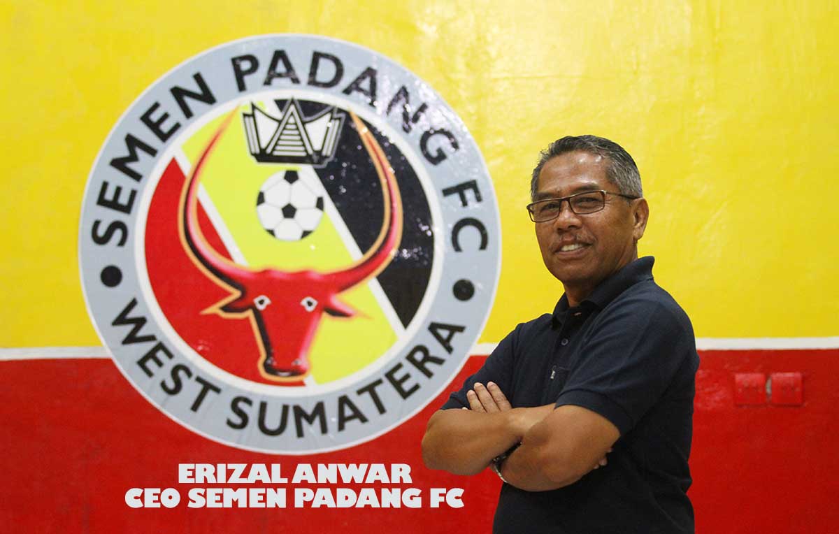 CEO Semen Padang FC Erizal Anwar
