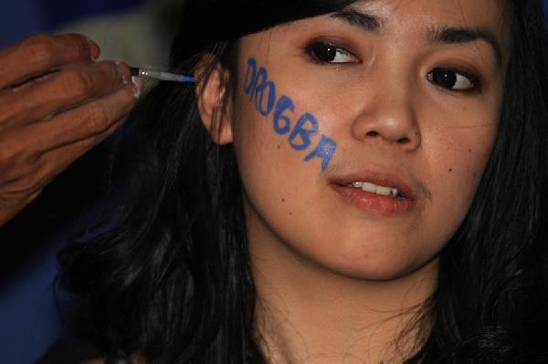 Suporter Chelsea FC Indonesia.