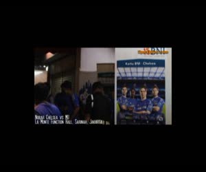 Nobar Chelsea vs MU bersama BNI