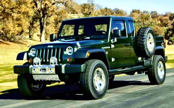 Tunggu Jeep Wrangler Pikap