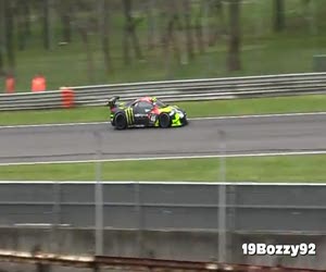 Valentino Rossi Ferrari 458 GT3-2012
