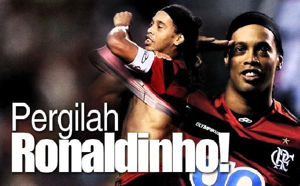 Flamengo Siap Lepas Ronaldinho